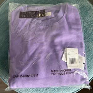 Brunette the Label Crew Neck